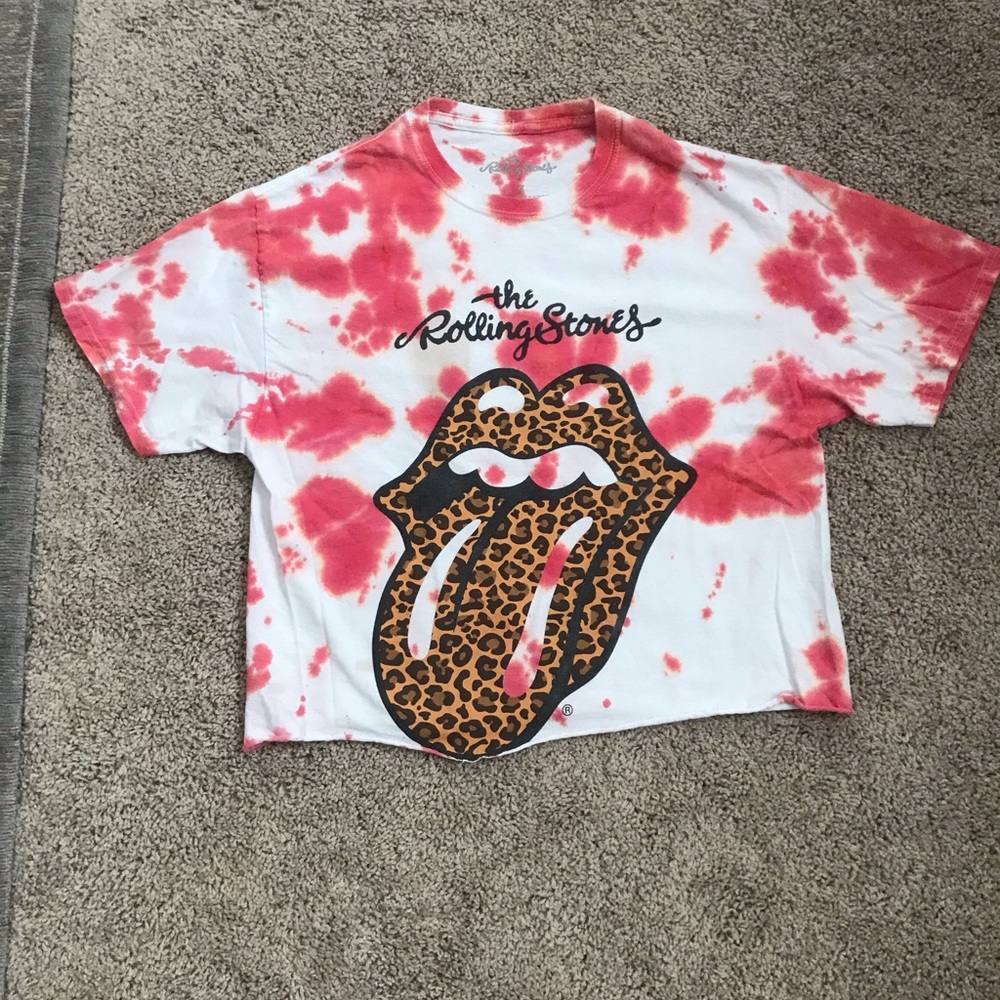 Vintage Rolling Stones crop top!